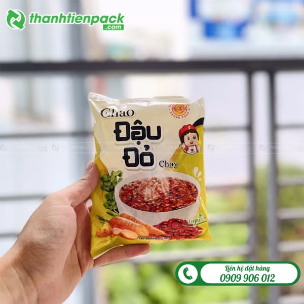 Bao bì cháo gấu đỏ