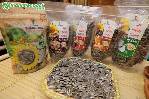 Mẫu bao b&igrave; hạt hướng dương