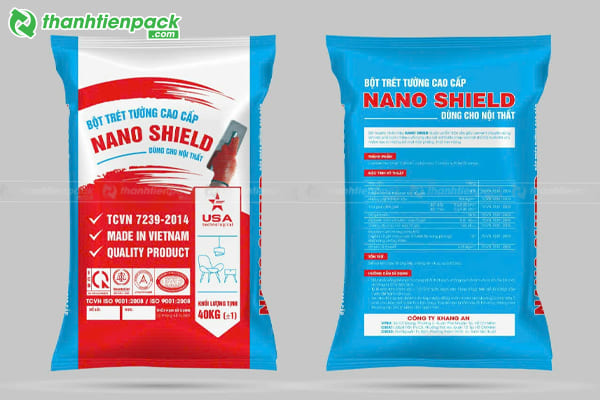 Bao bì đựng bột trét tường