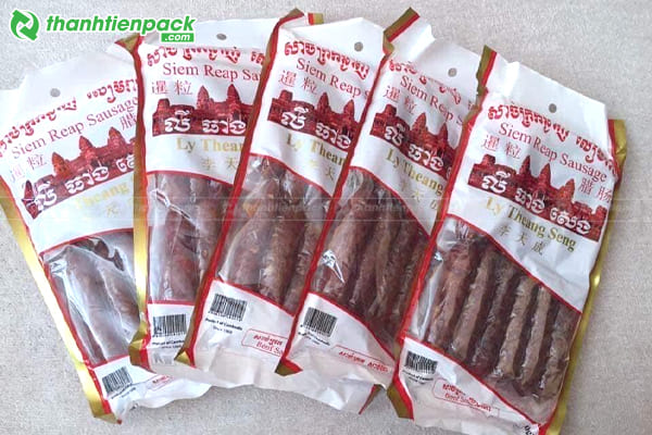 Bao bì đựng lạp xưởng