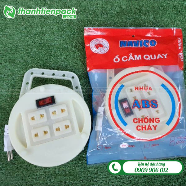 Bao bì đựng ổ cắm điện quay 