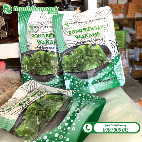 Bao bì màng mềm đựng rong biển