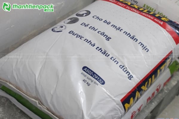 Bao BOPP đựng bột trét tường