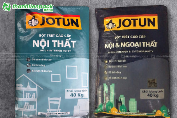 In bao bì bột trét tường