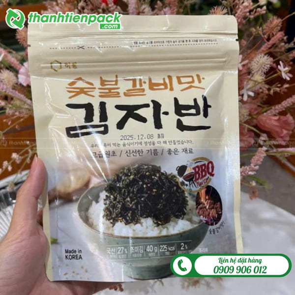 In túi đựng rong biển