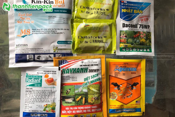 Mẫu bao bì thuốc BVTV