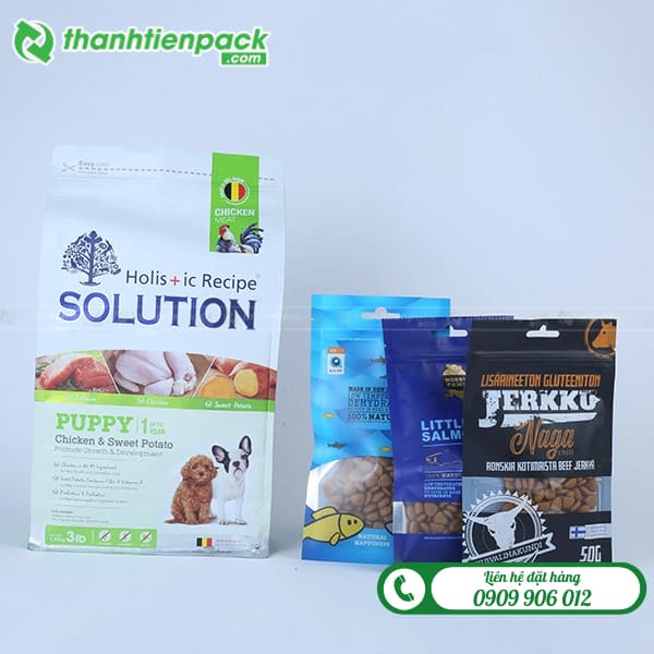 Mẫu túi đựng thức ăn thú cưng