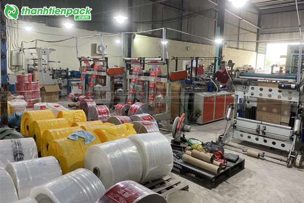 Sản xuất bao bì ruột vỏ xe