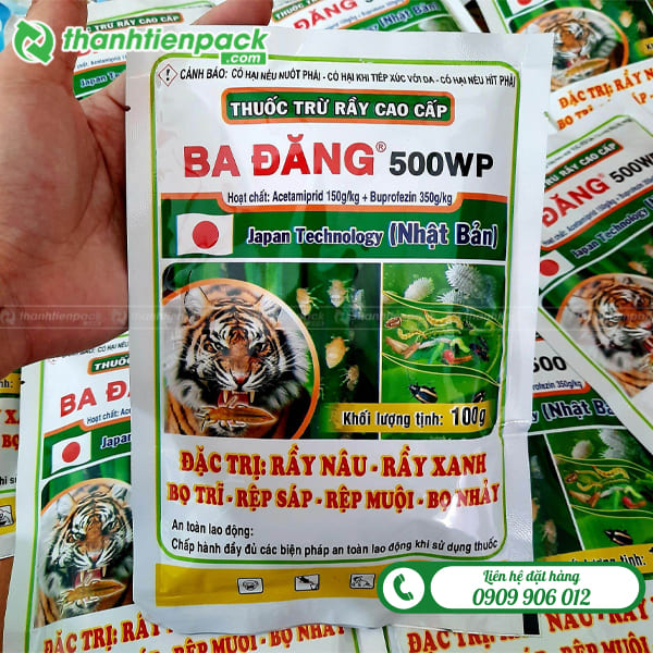 Túi ép biên đựng thuốc BVTV