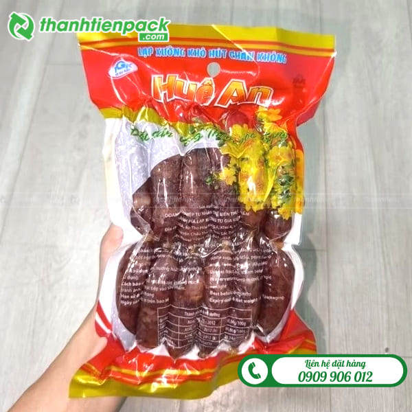 Túi hút chân không đựng lạp xưởng