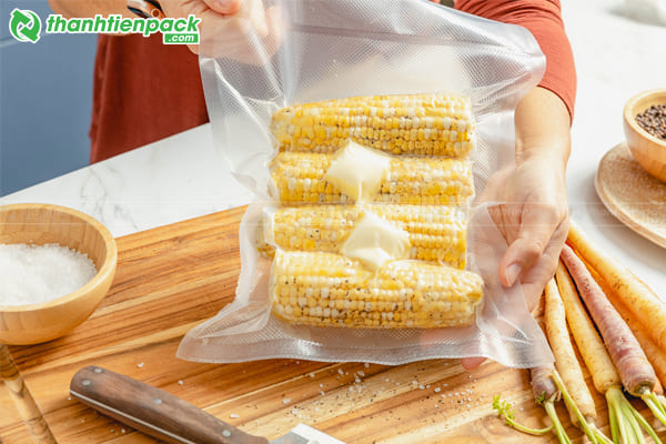 Túi hút chân không một mặt nhám