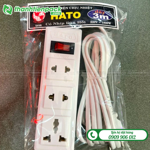 Túi OPP đựng ổ cắm điện