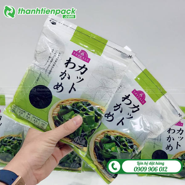 Túi rong biển in logo