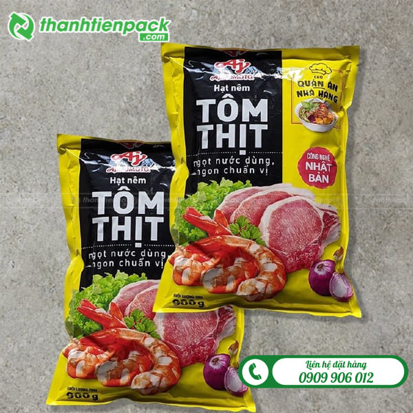 Bao bì hạt nêm tôm thịt
