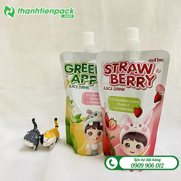 Bao bì nước ép táo