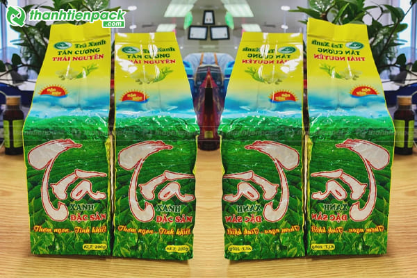 Bao bì trà hút chân không