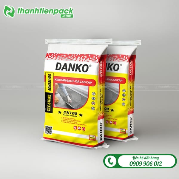 Bao ghép màng BOPP đựng keo dán gạch