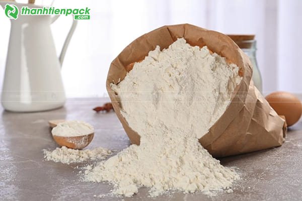 Bao giấy kraft đựng bột mì