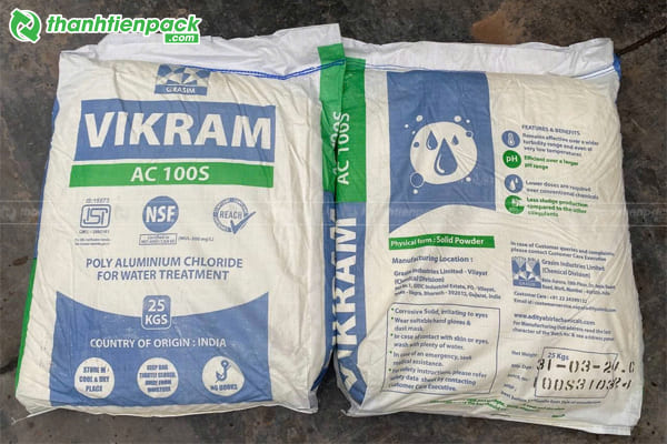 Bao PP dệt đựng hóa chất