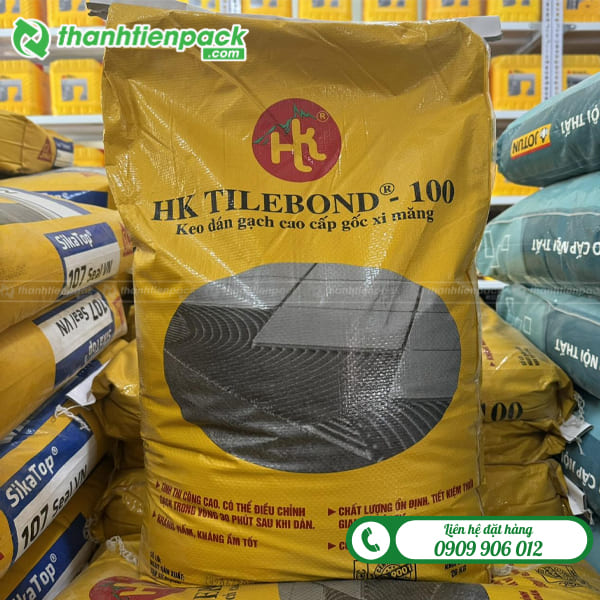 Bao PP dệt đựng keo dán gạch