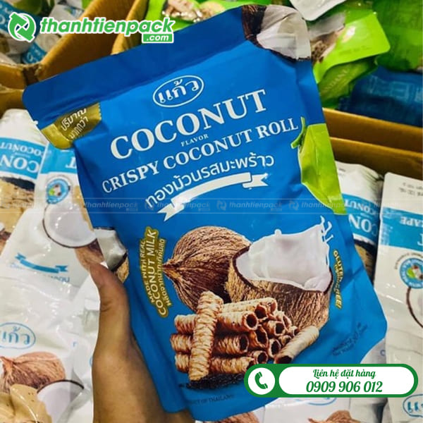 In túi đựng bánh quế