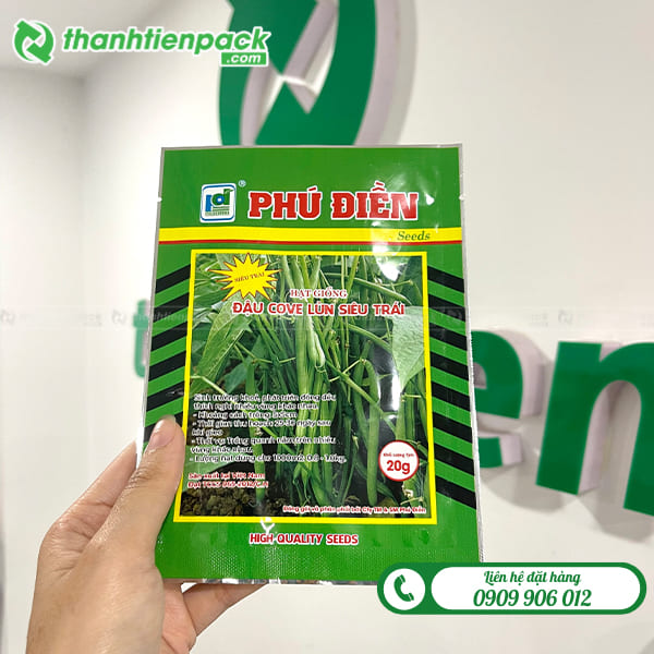 in túi đựng hạt giống