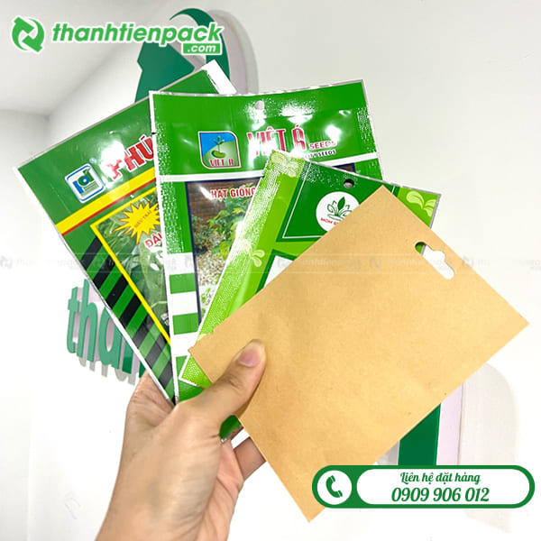 Mẫu bao bì hạt giống cây trồng