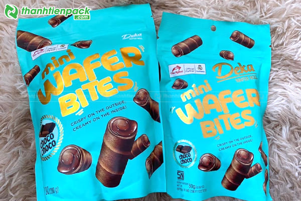 Thiết kế bao bì bánh quế