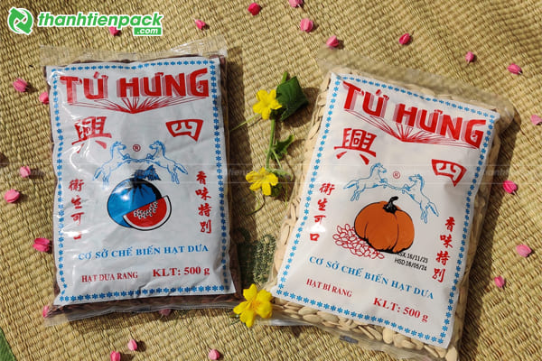 Thiết kế bao bì hạt dưa