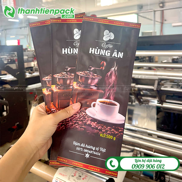 Túi đựng cà phê in sẵn