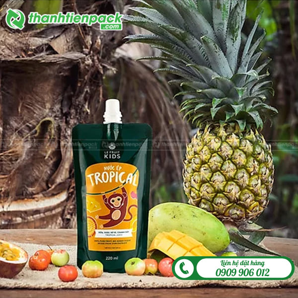 Túi đựng nước ép dứa