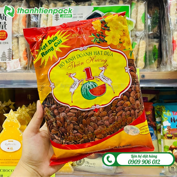 Túi hàn lưng đựng hạt dưa