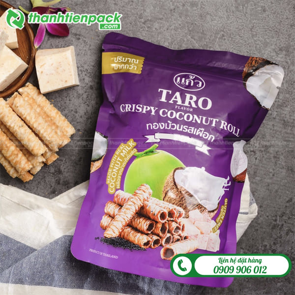 Túi zip đựng bánh quế