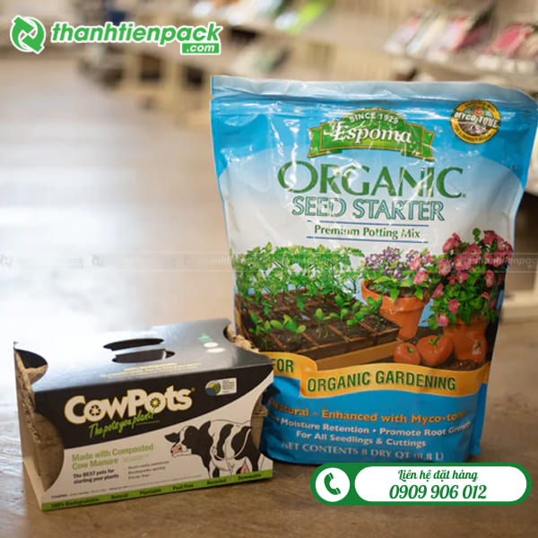 Túi zip đựng đất trồng