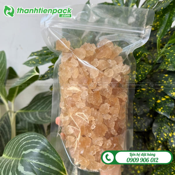 Túi zip trong đựng đường