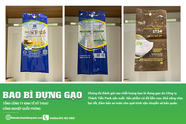 Bao bì đựng gạo