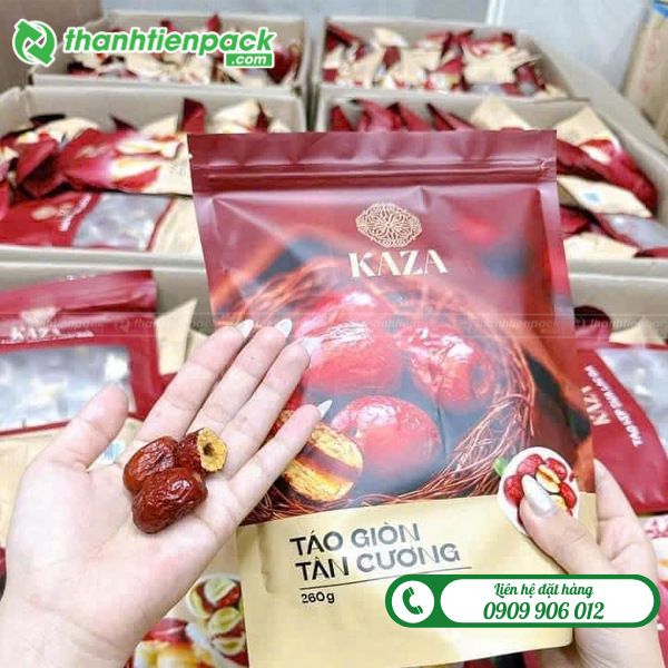 Bao bì đựng táo