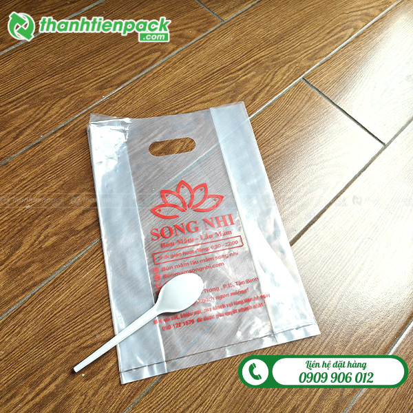 Túi hột xoài trong suốt