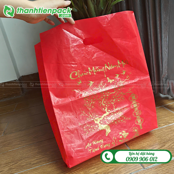 Túi nilon đựng lịch tết