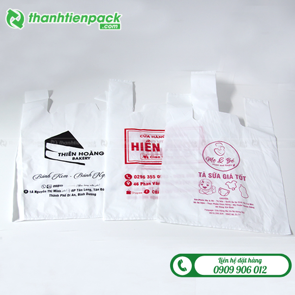 Túi xốp 2 quai siêu thị