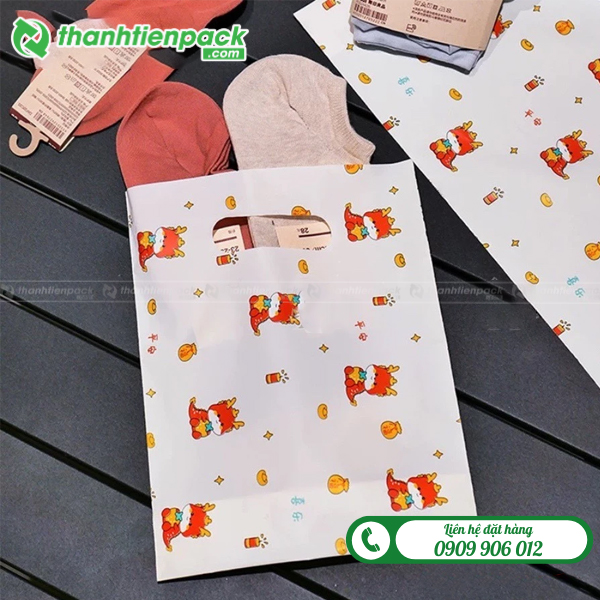 Túi xốp trắng sữa