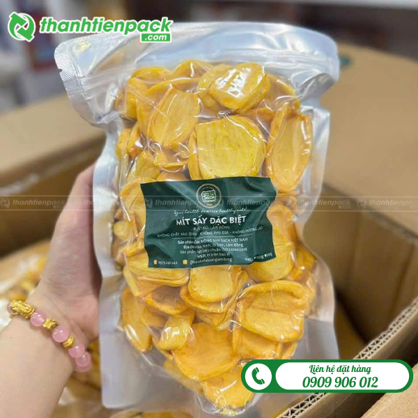 Túi zip bạc 1 mặt hút chân không
