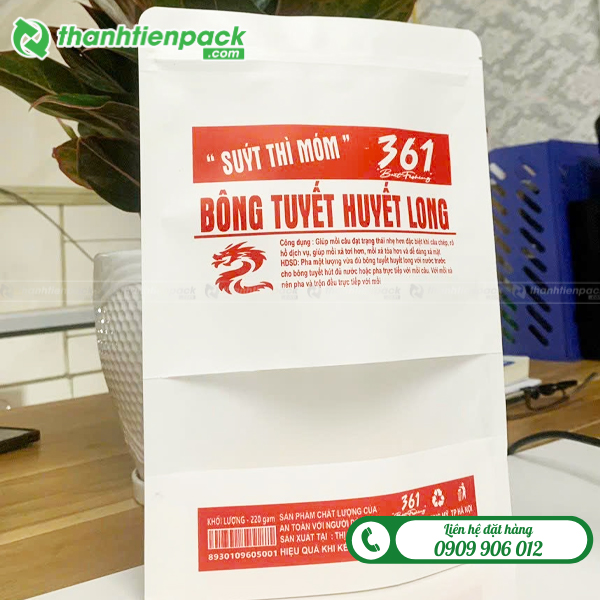 Túi zip có cửa sổ