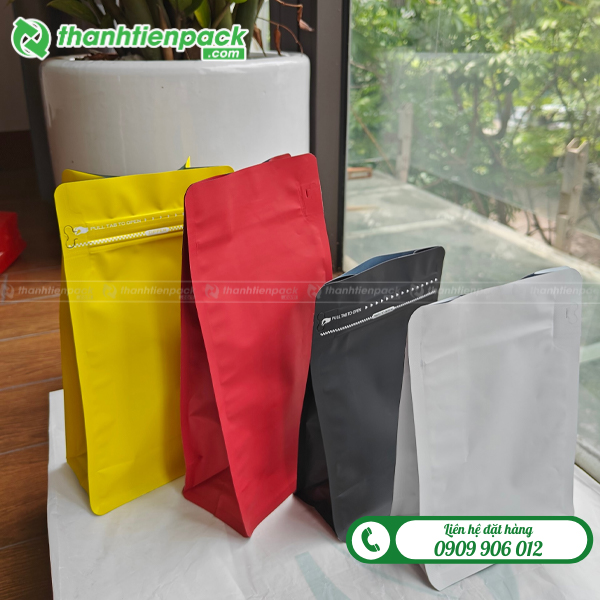 Túi zipper 8 cạnh