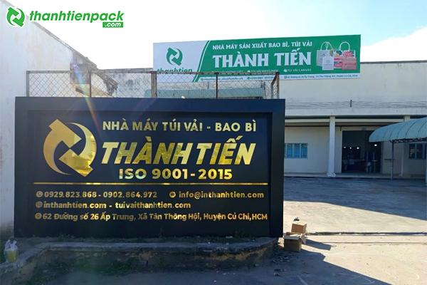 Xưởng in túi nilon Thành Tiến Pack