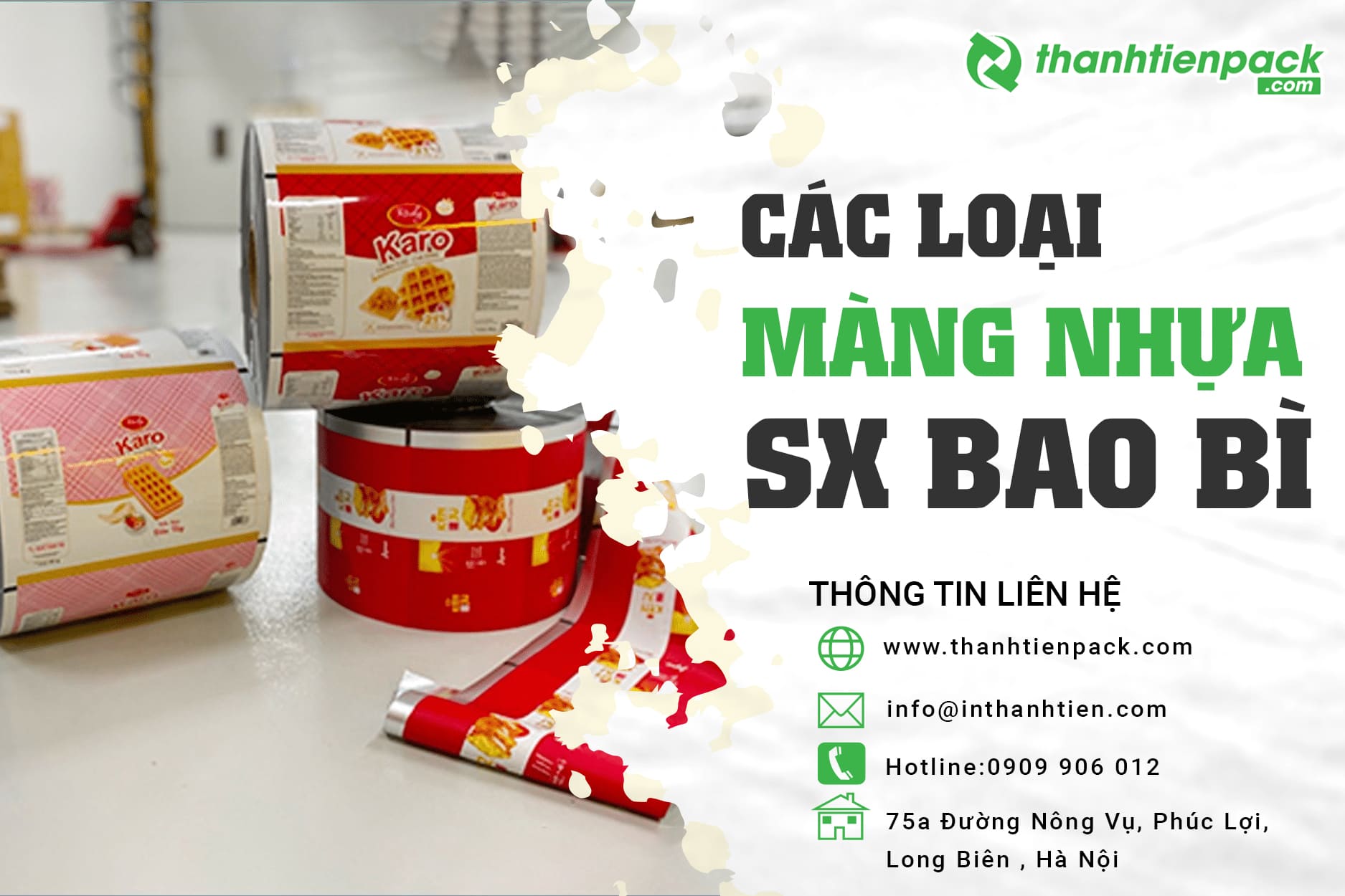 Các Loại Màng Dùng Trong Bao Bì Phổ Biến Hiện Nay