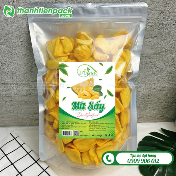 T&uacute;i zip bạc 1 mặt trong đựng m&iacute;t sấy