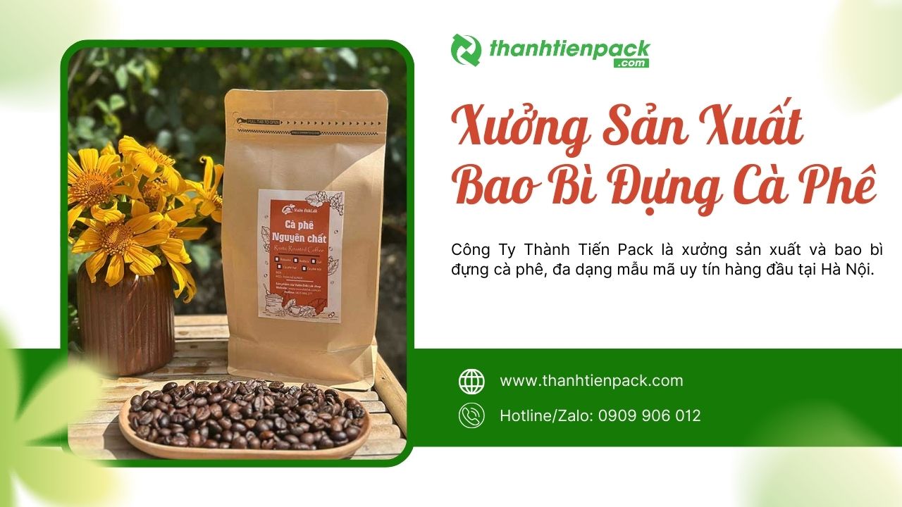 Xưởng bao b&igrave; đựng c&agrave; ph&ecirc;
