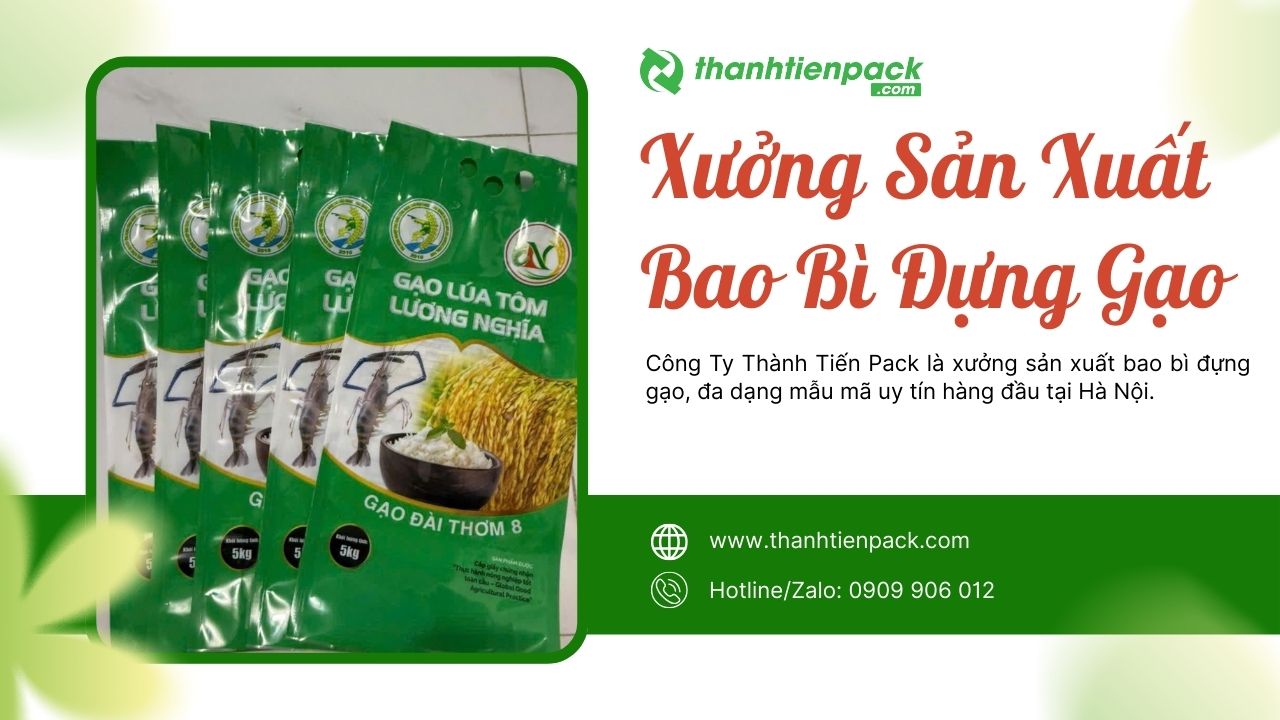 Xưởng bao b&igrave; gạo