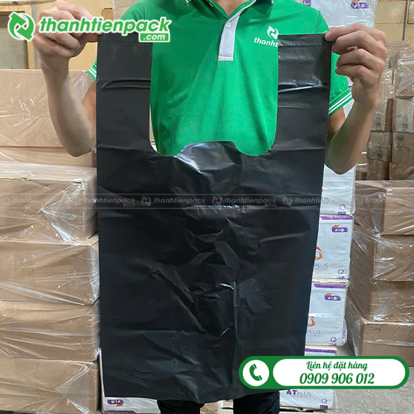 Bao rác có quai 35x60cm